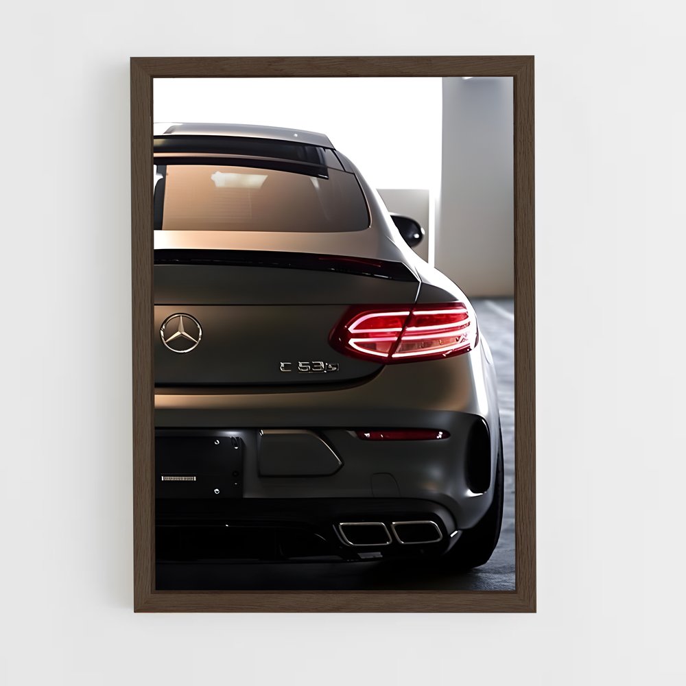 Poster Luxe Ébène – affiche Mercedes (vue 5)